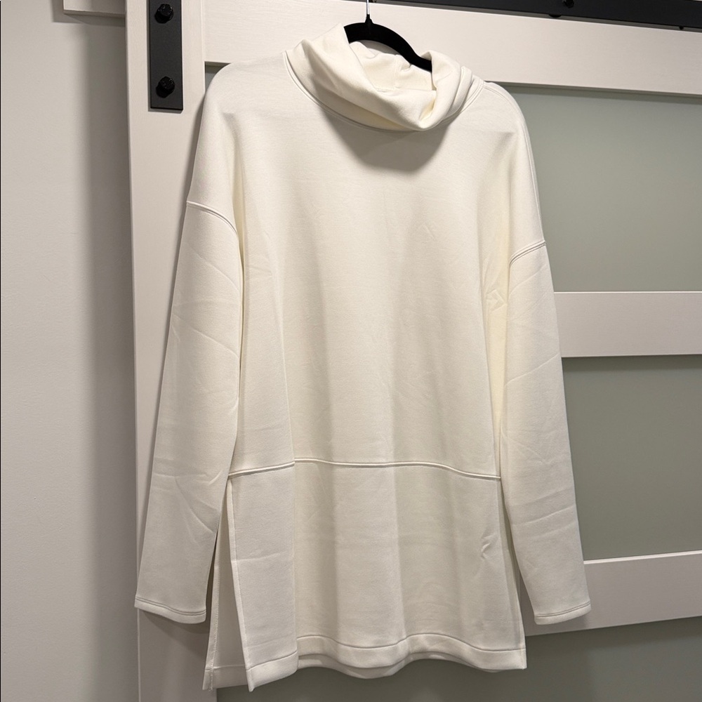 Spanx Air Essentials Turtleneck Tunic - white